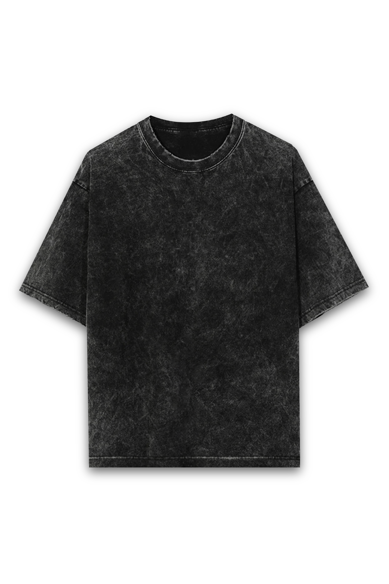 Men Acid Wash Oversized T-shirt