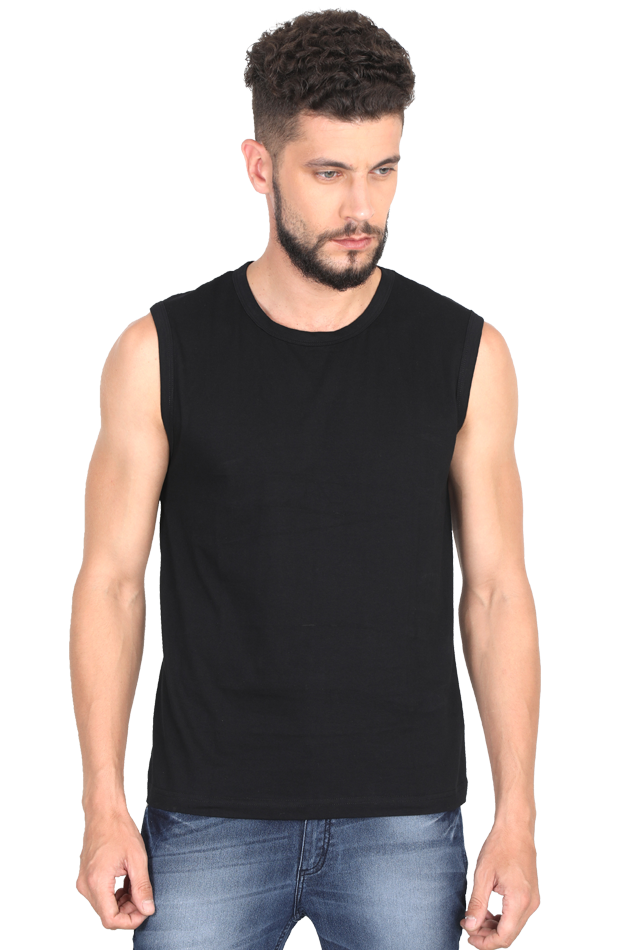 Men Round Neck Gym Vest