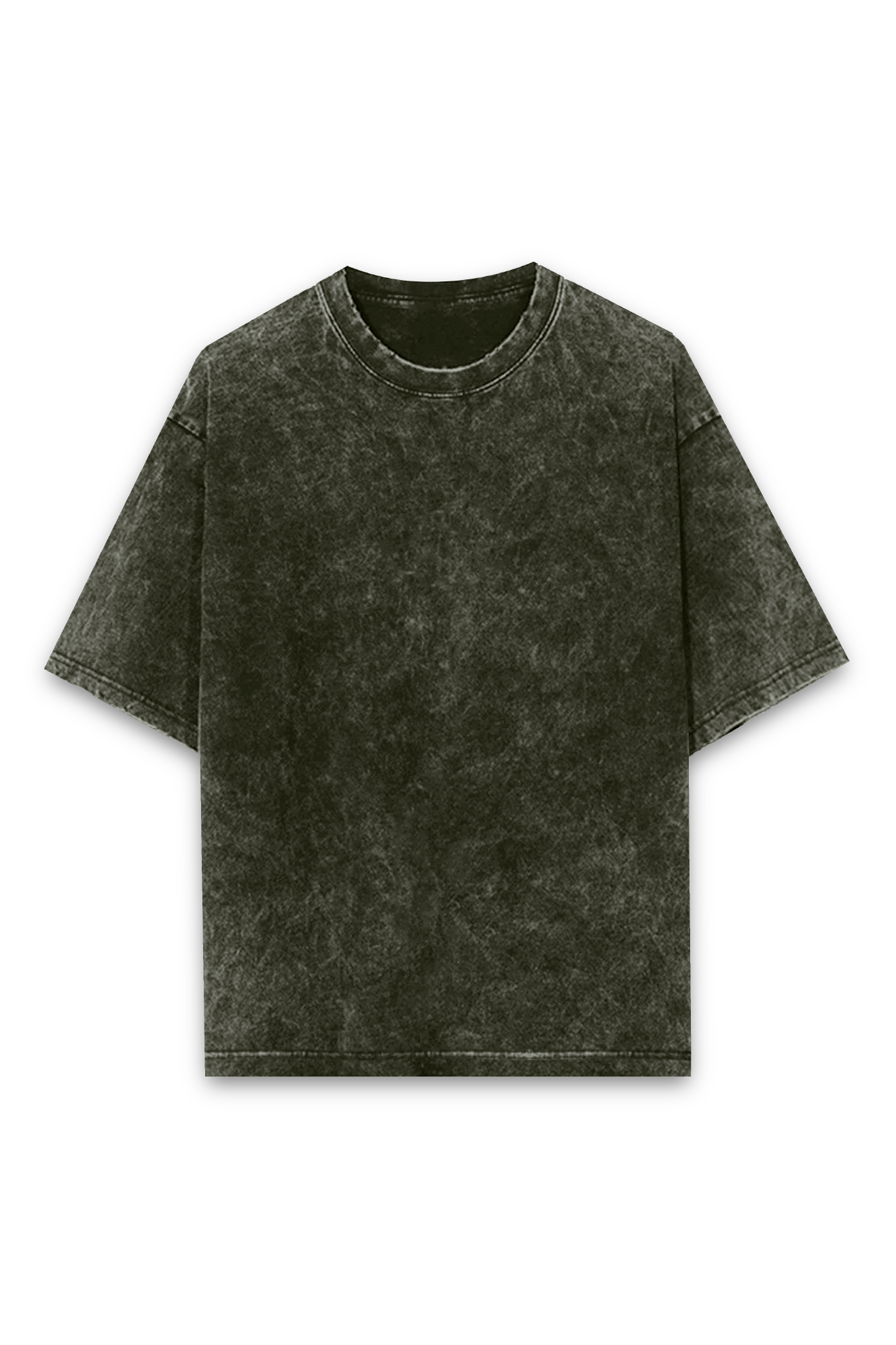 Men Acid Wash Oversized T-shirt