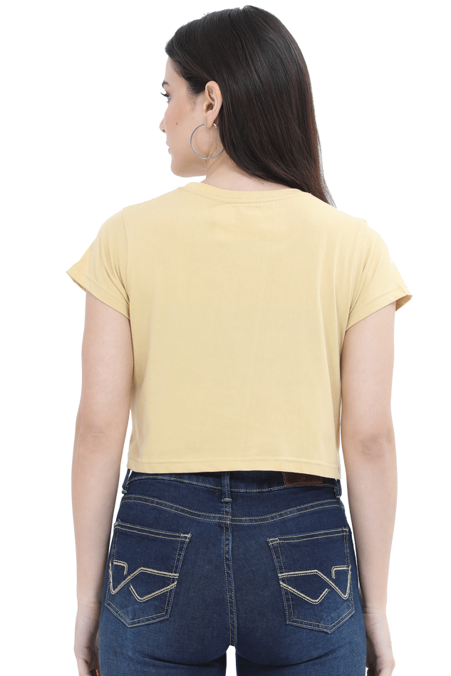 Bloom Like a Rose - Women Crop Top - Embroidery Printed