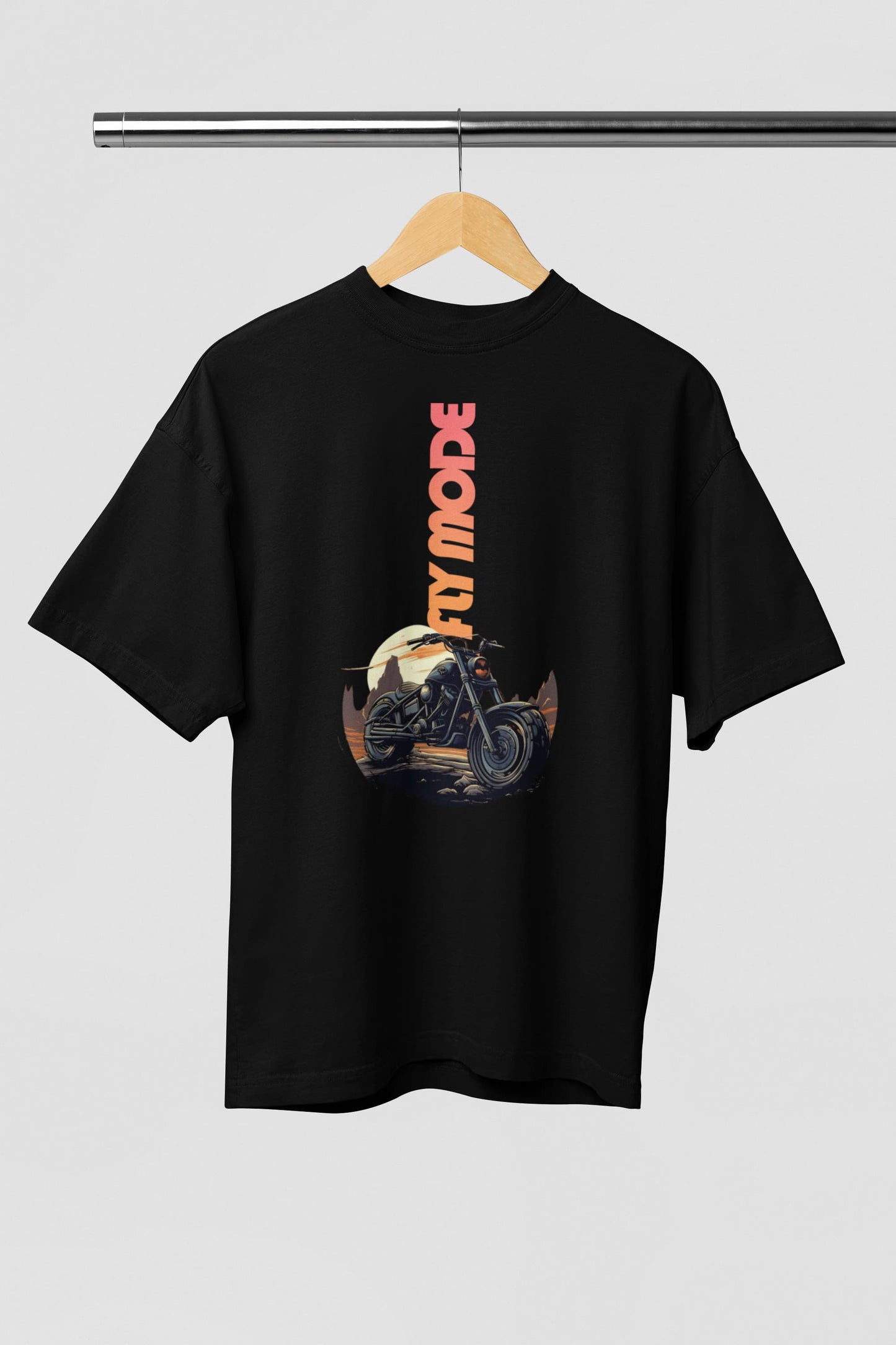 Fly Mode - Men's Biker Oversized Classic T-Shirt