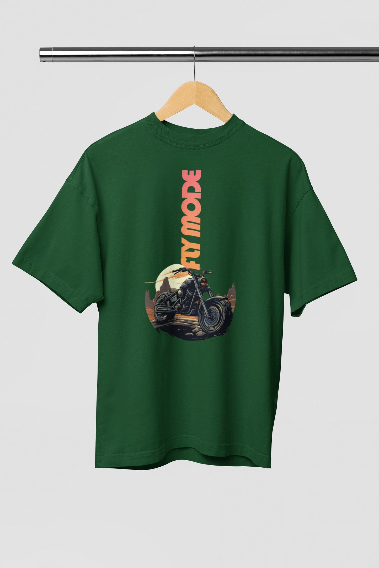 Fly Mode - Men's Biker Oversized Classic T-Shirt
