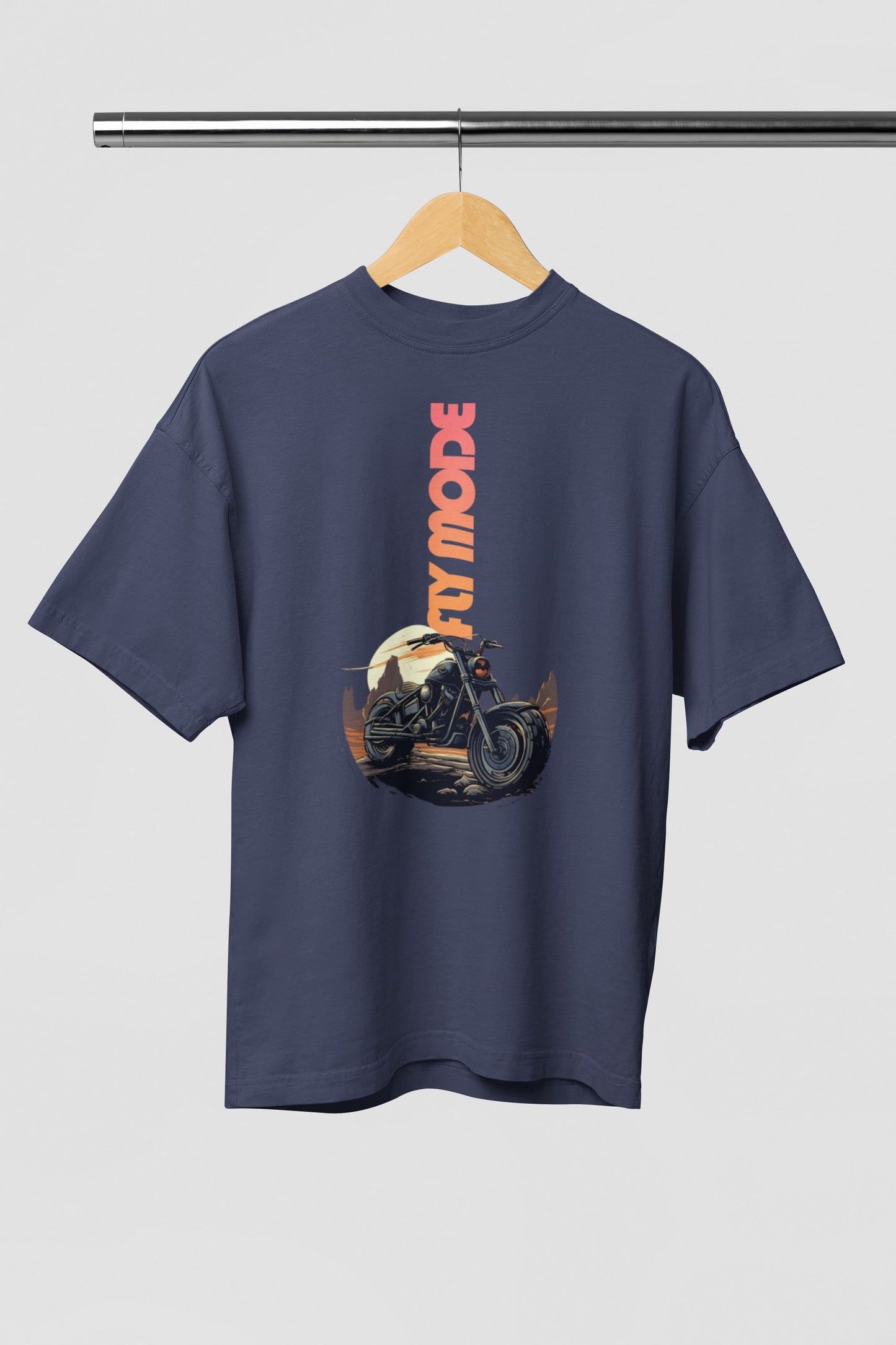 Fly Mode - Men's Biker Oversized Classic T-Shirt