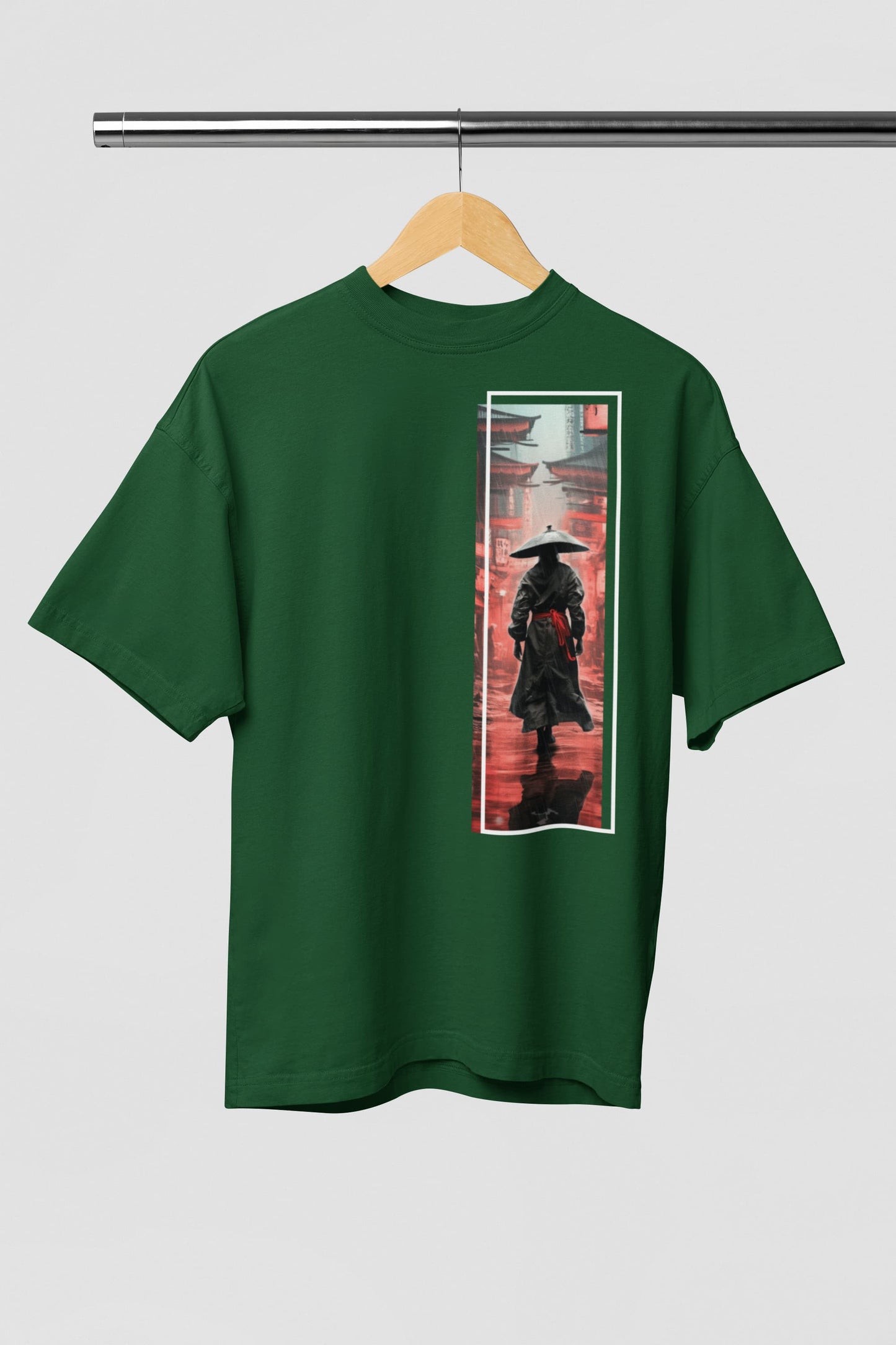 Japanese Ninja Anime - Men's Oversized Classic T-Shirt