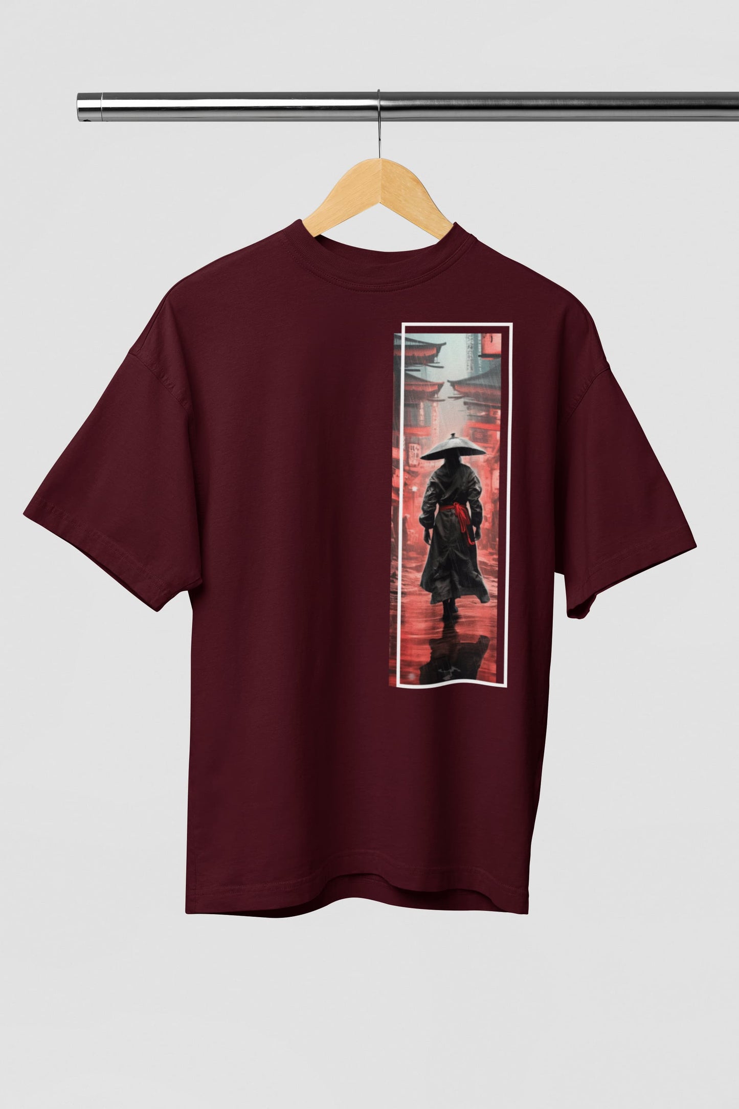 Japanese Ninja Anime - Men's Oversized Classic T-Shirt