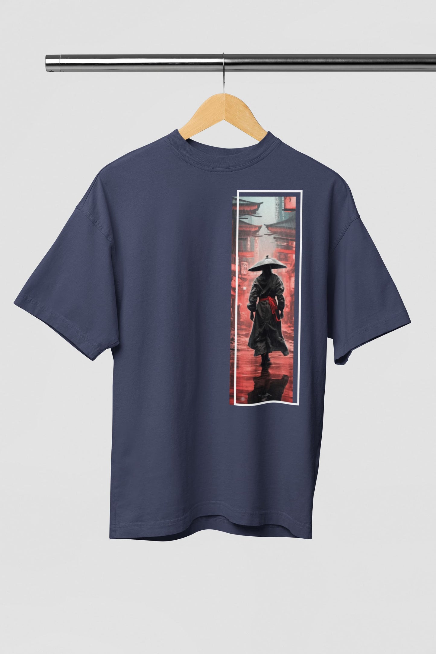 Japanese Ninja Anime - Men's Oversized Classic T-Shirt