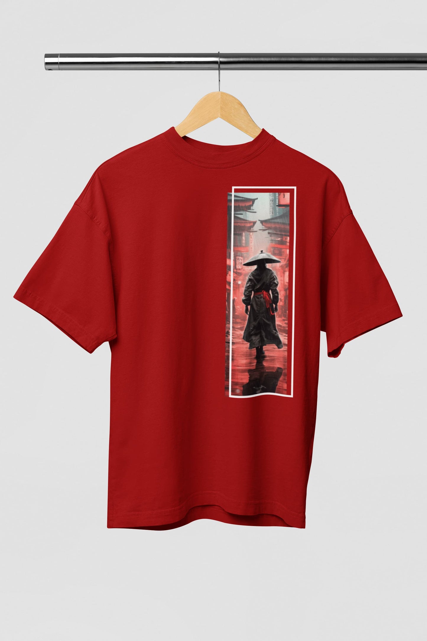 Japanese Ninja Anime - Men's Oversized Classic T-Shirt