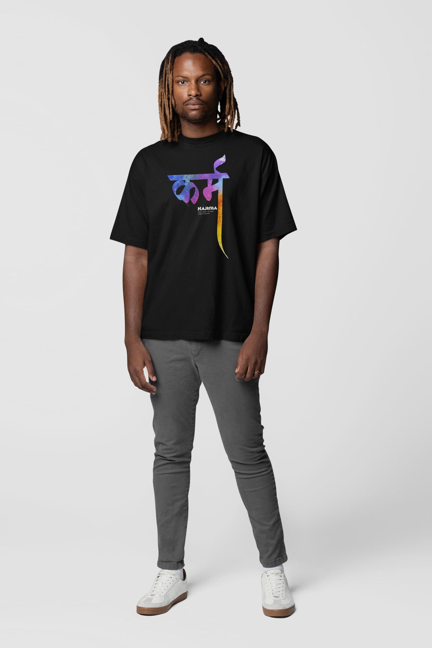 Karma - Men's Oversized Classic T-Shirt