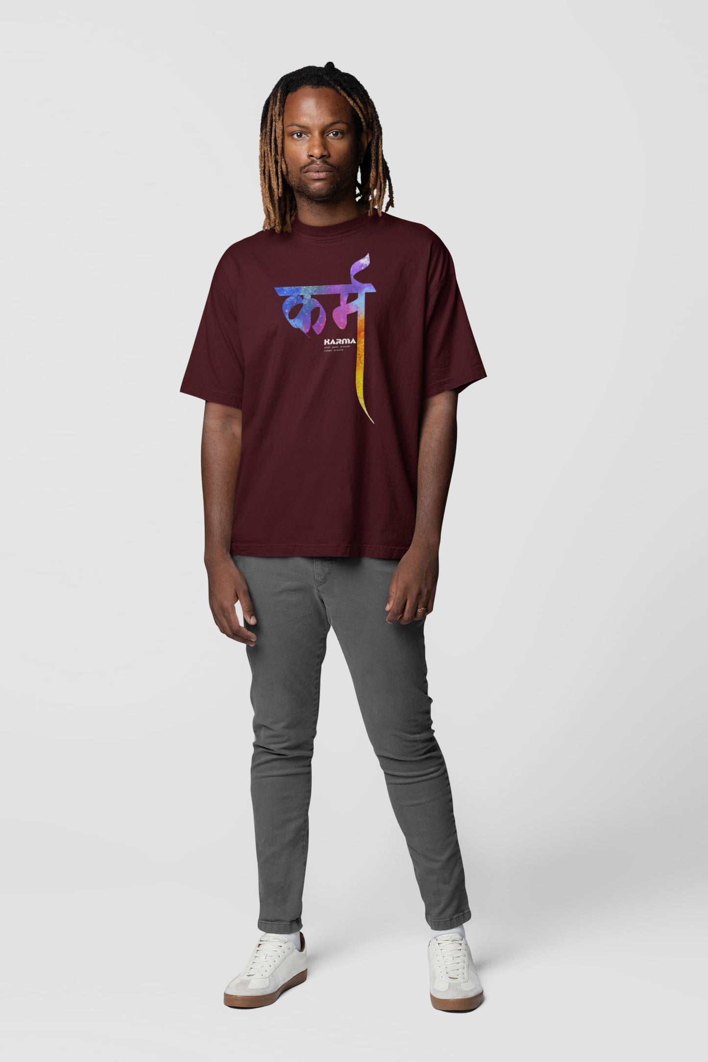 Karma - Men's Oversized Classic T-Shirt