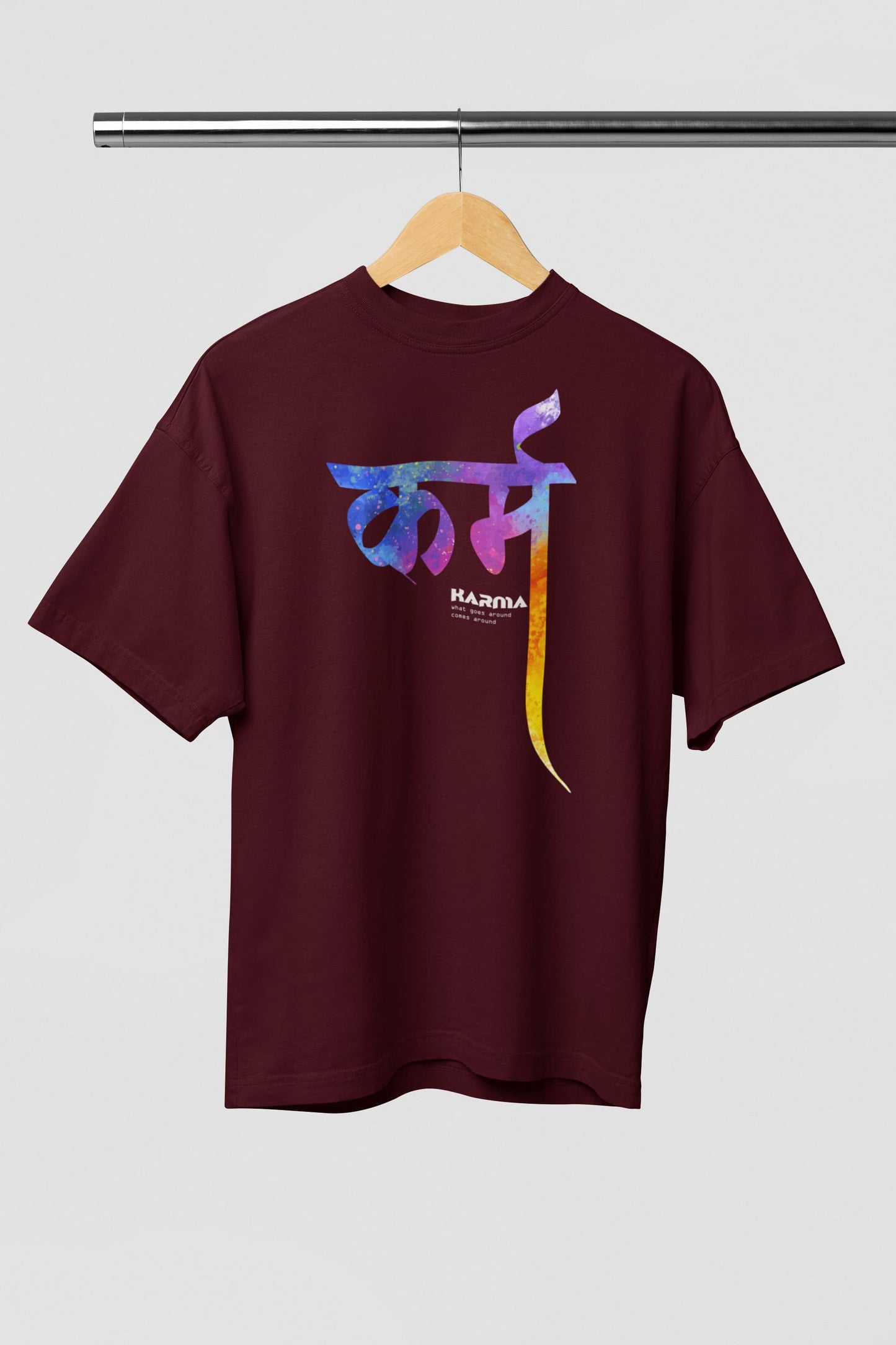 Karma - Men's Oversized Classic T-Shirt