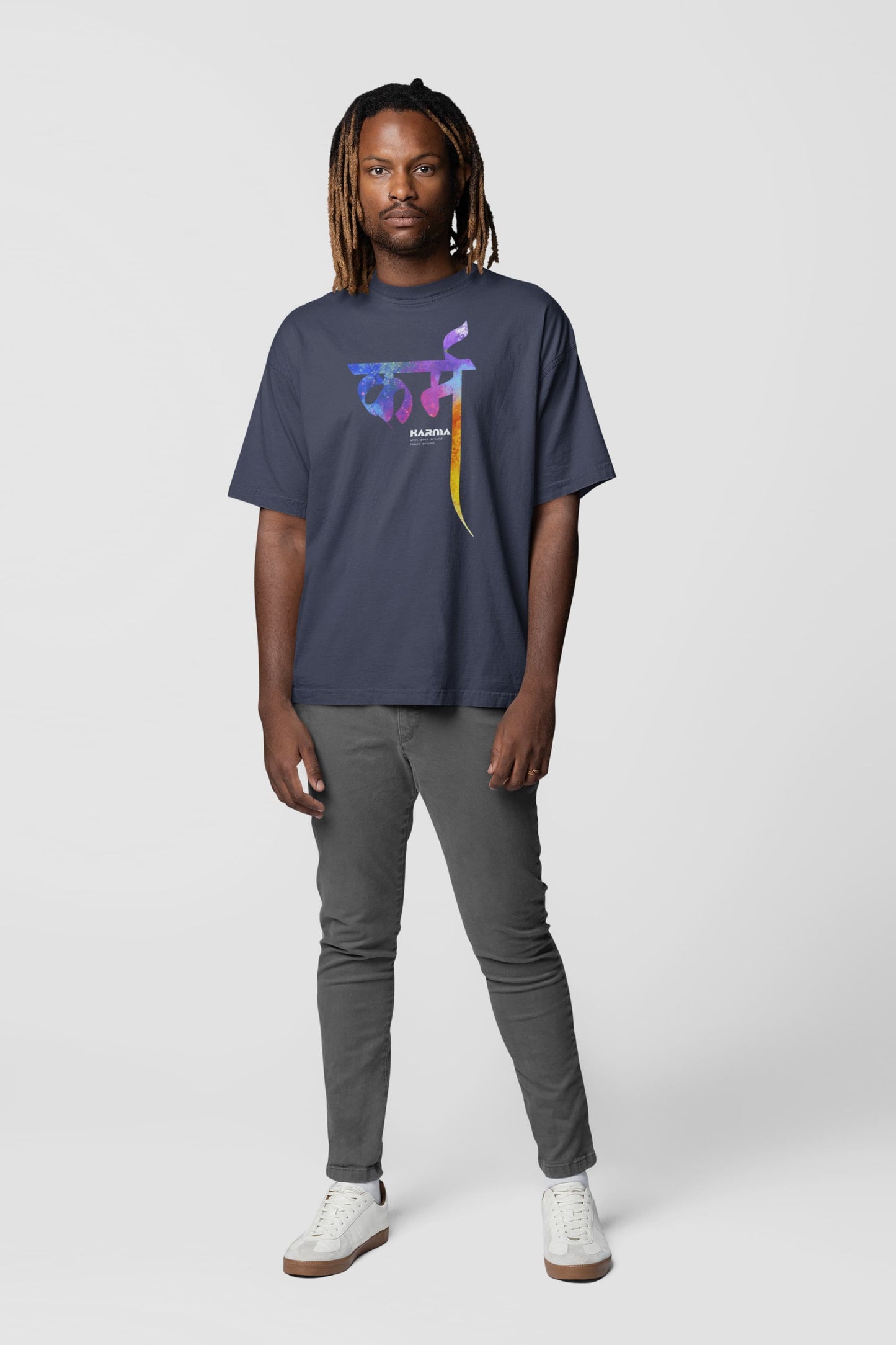 Karma - Men's Oversized Classic T-Shirt