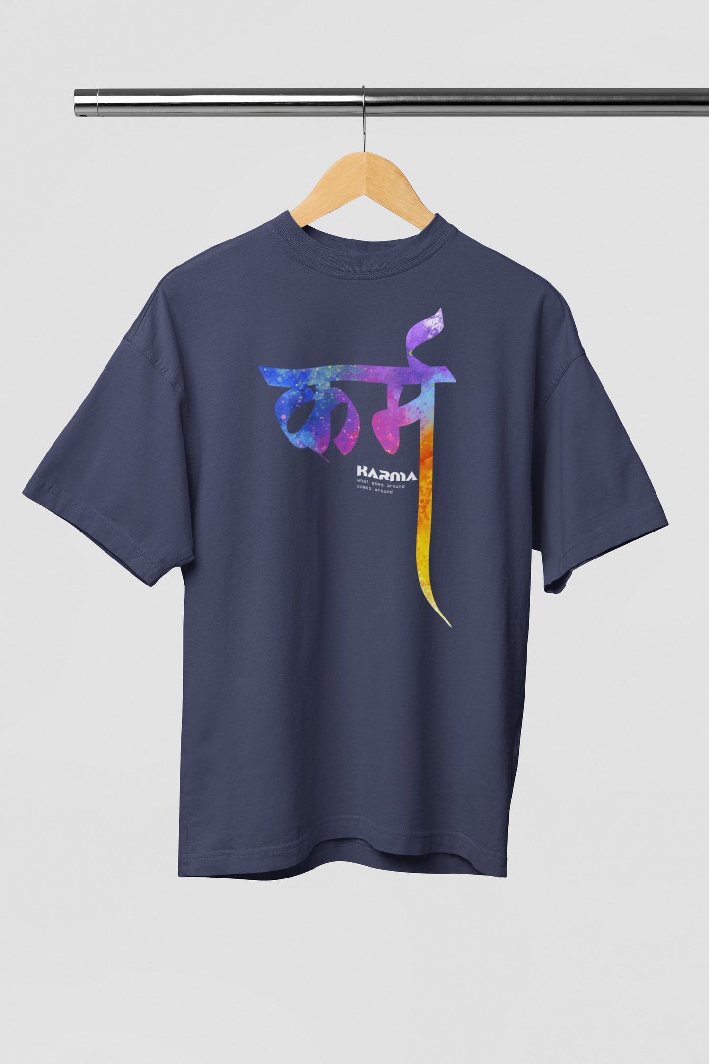 Karma - Men's Oversized Classic T-Shirt