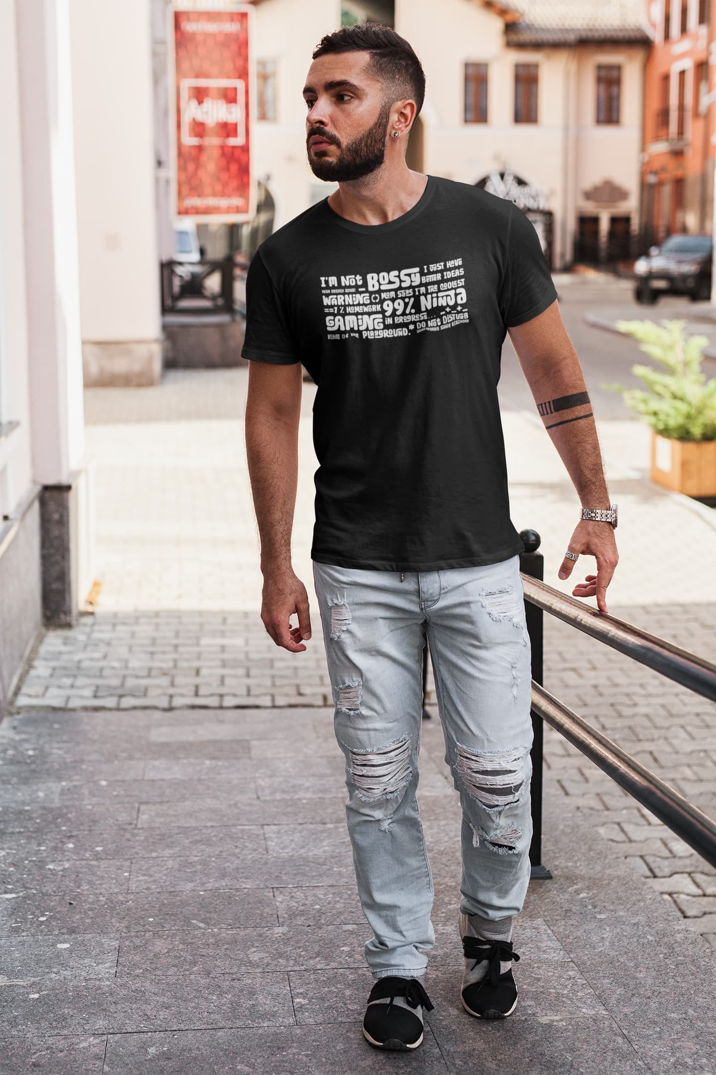 Multi Quotes - Men's Round Neck Half Sleeve Classic T-Shirt