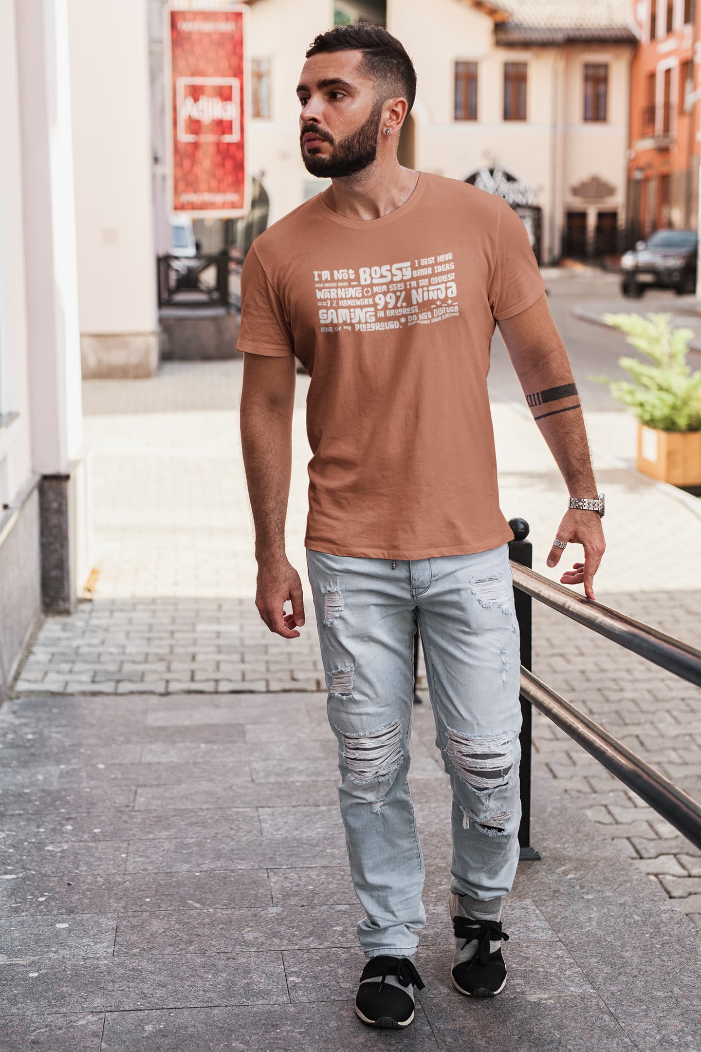 Multi Quotes - Men's Round Neck Half Sleeve Classic T-Shirt