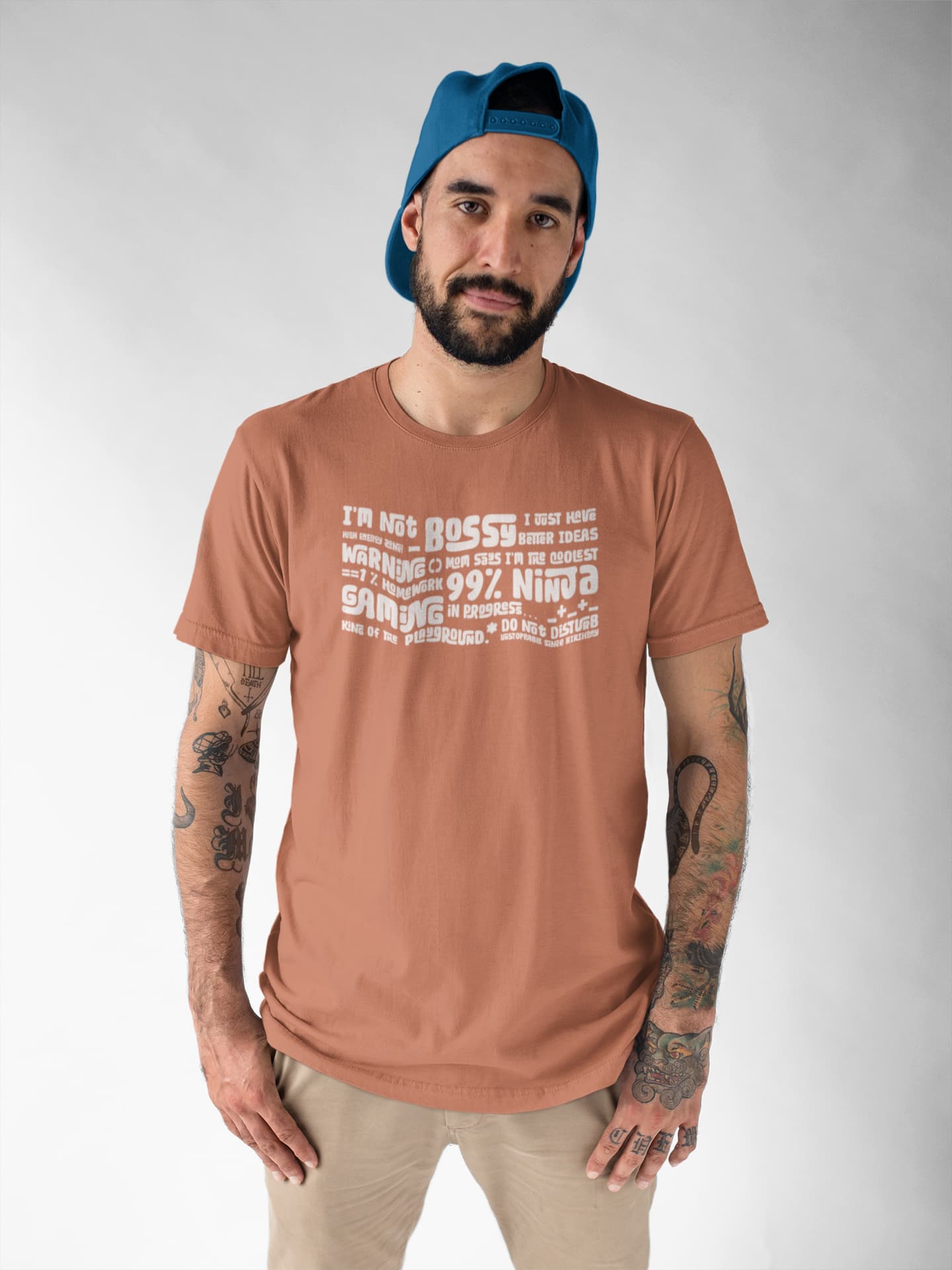 Multi Quotes - Men's Round Neck Half Sleeve Classic T-Shirt
