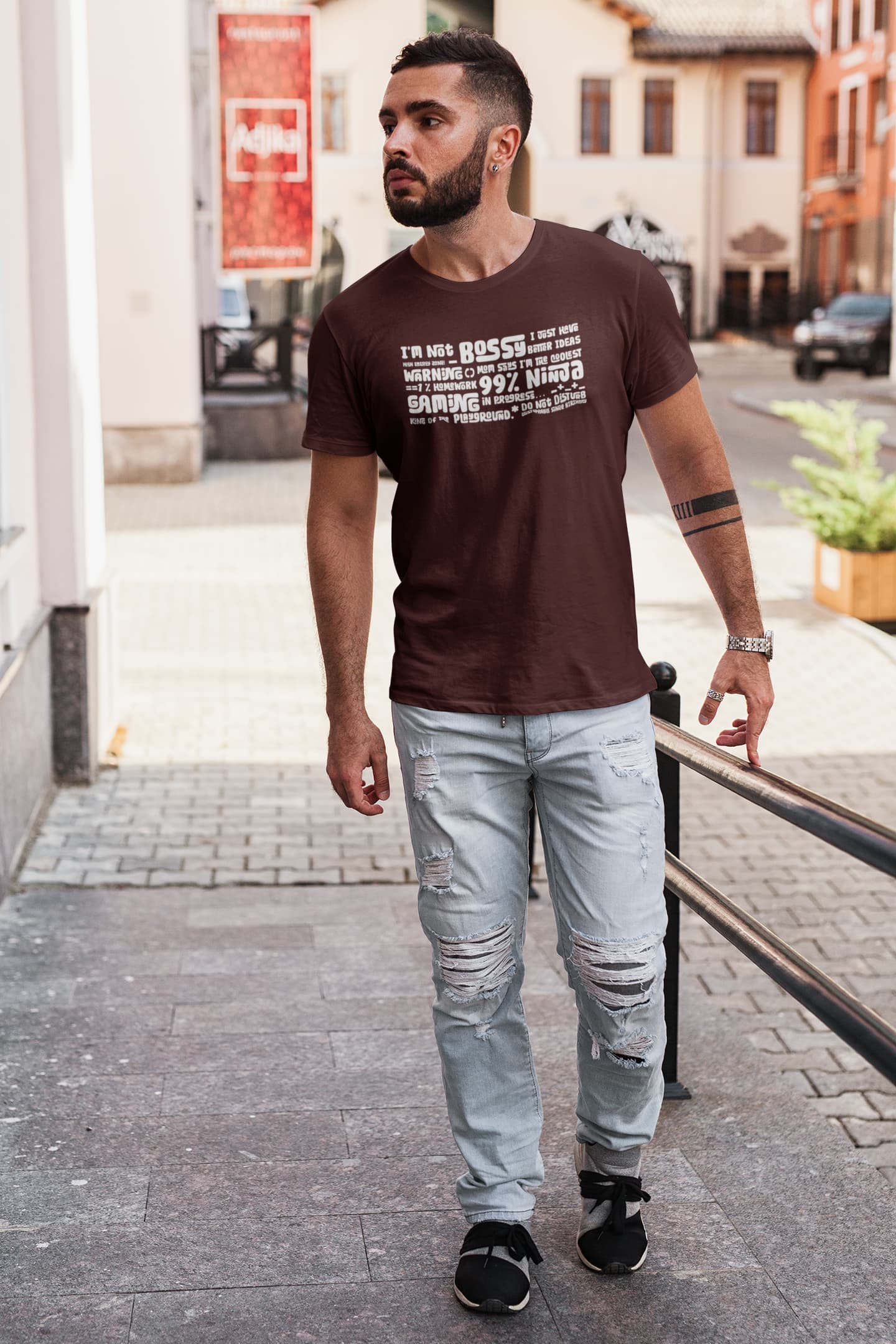 Multi Quotes - Men's Round Neck Half Sleeve Classic T-Shirt