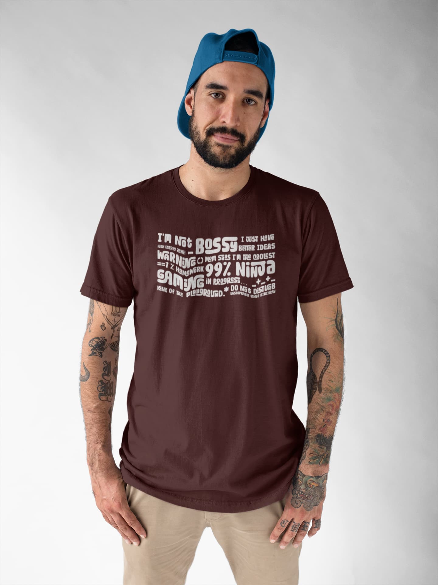 Multi Quotes - Men's Round Neck Half Sleeve Classic T-Shirt
