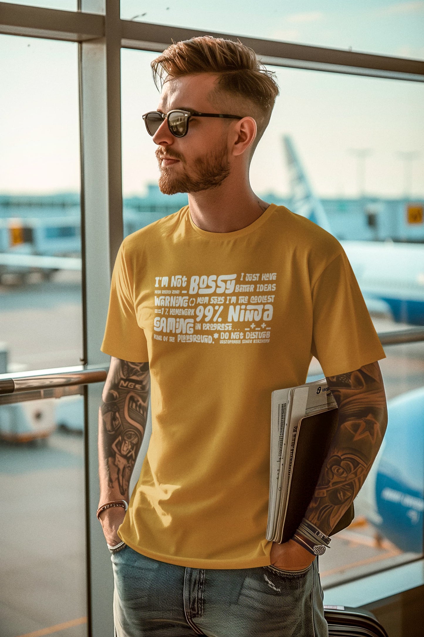 Multi Quotes - Men's Round Neck Half Sleeve Classic T-Shirt