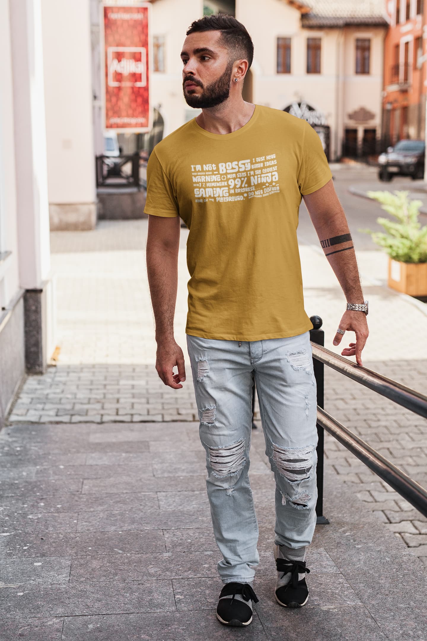 Multi Quotes - Men's Round Neck Half Sleeve Classic T-Shirt