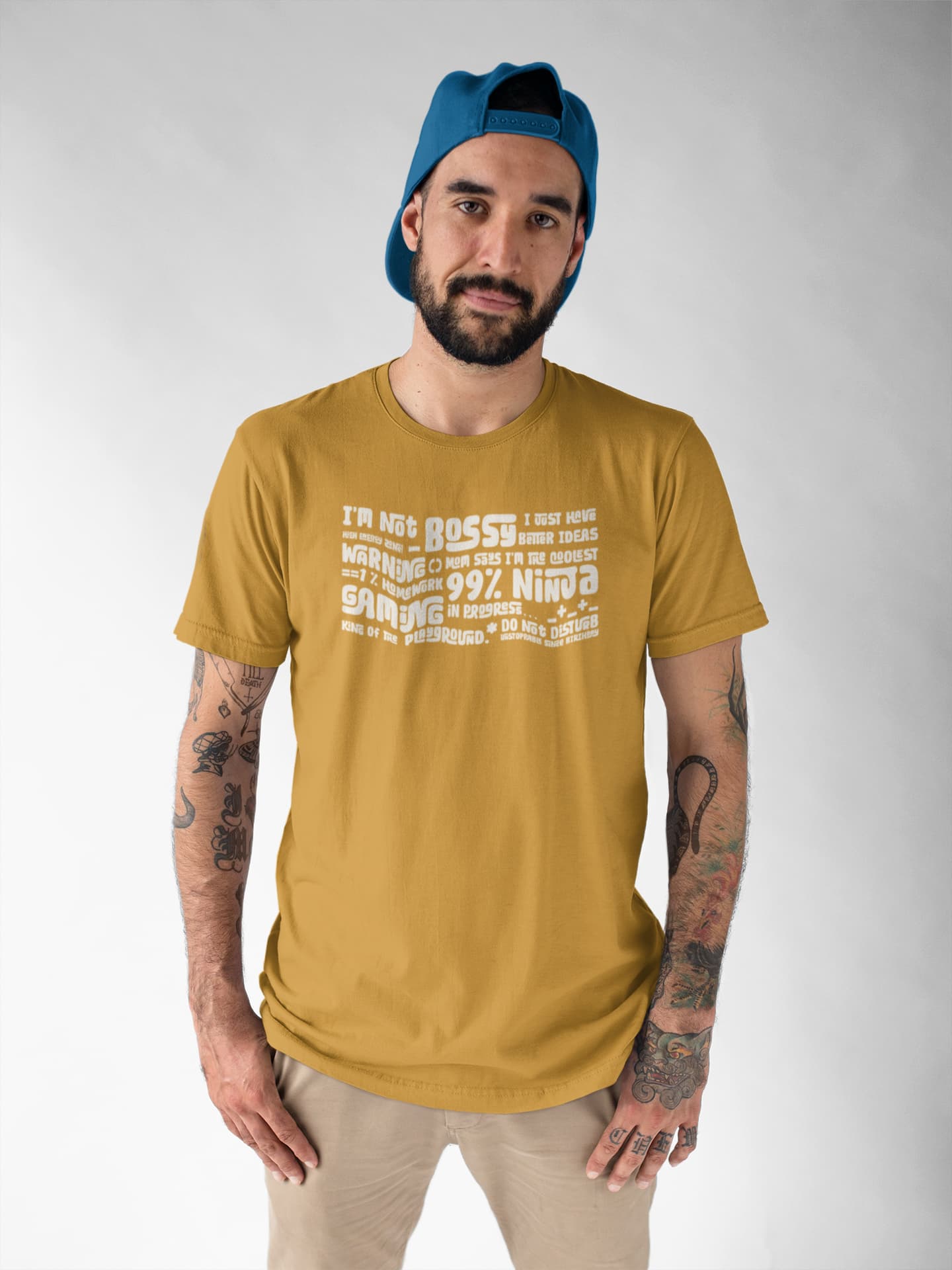 Multi Quotes - Men's Round Neck Half Sleeve Classic T-Shirt