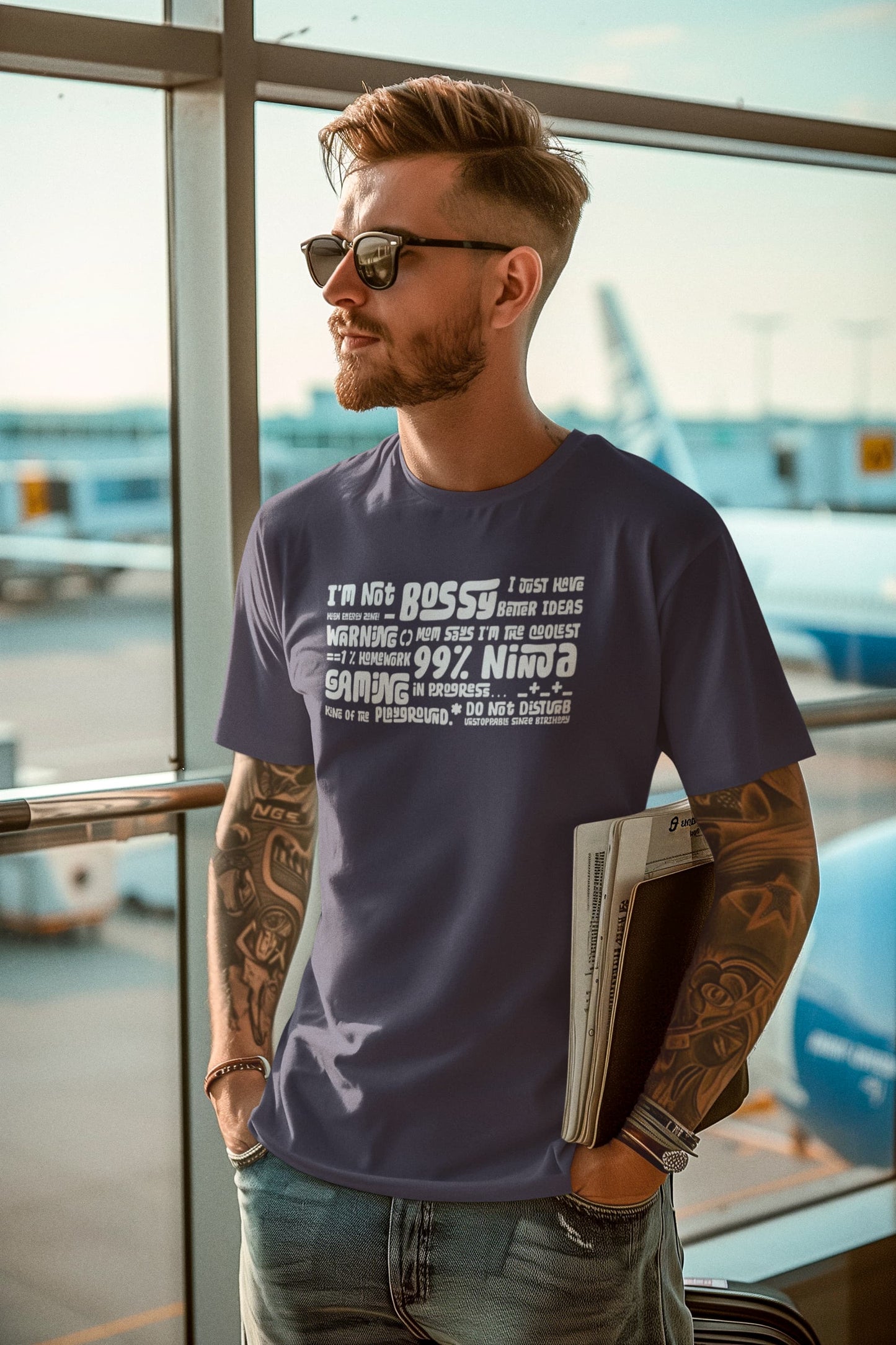 Multi Quotes - Men's Round Neck Half Sleeve Classic T-Shirt