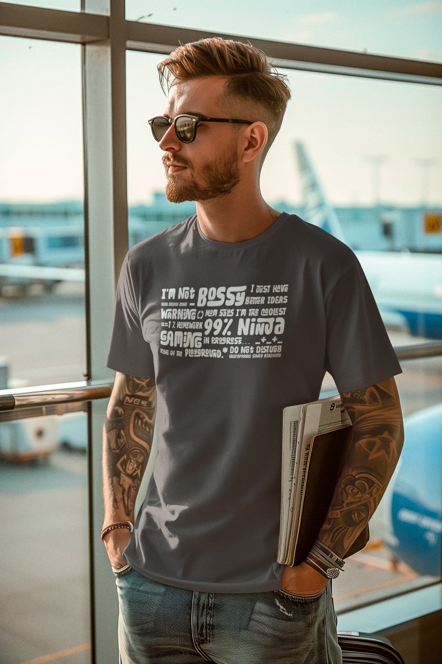 Multi Quotes - Men's Round Neck Half Sleeve Classic T-Shirt