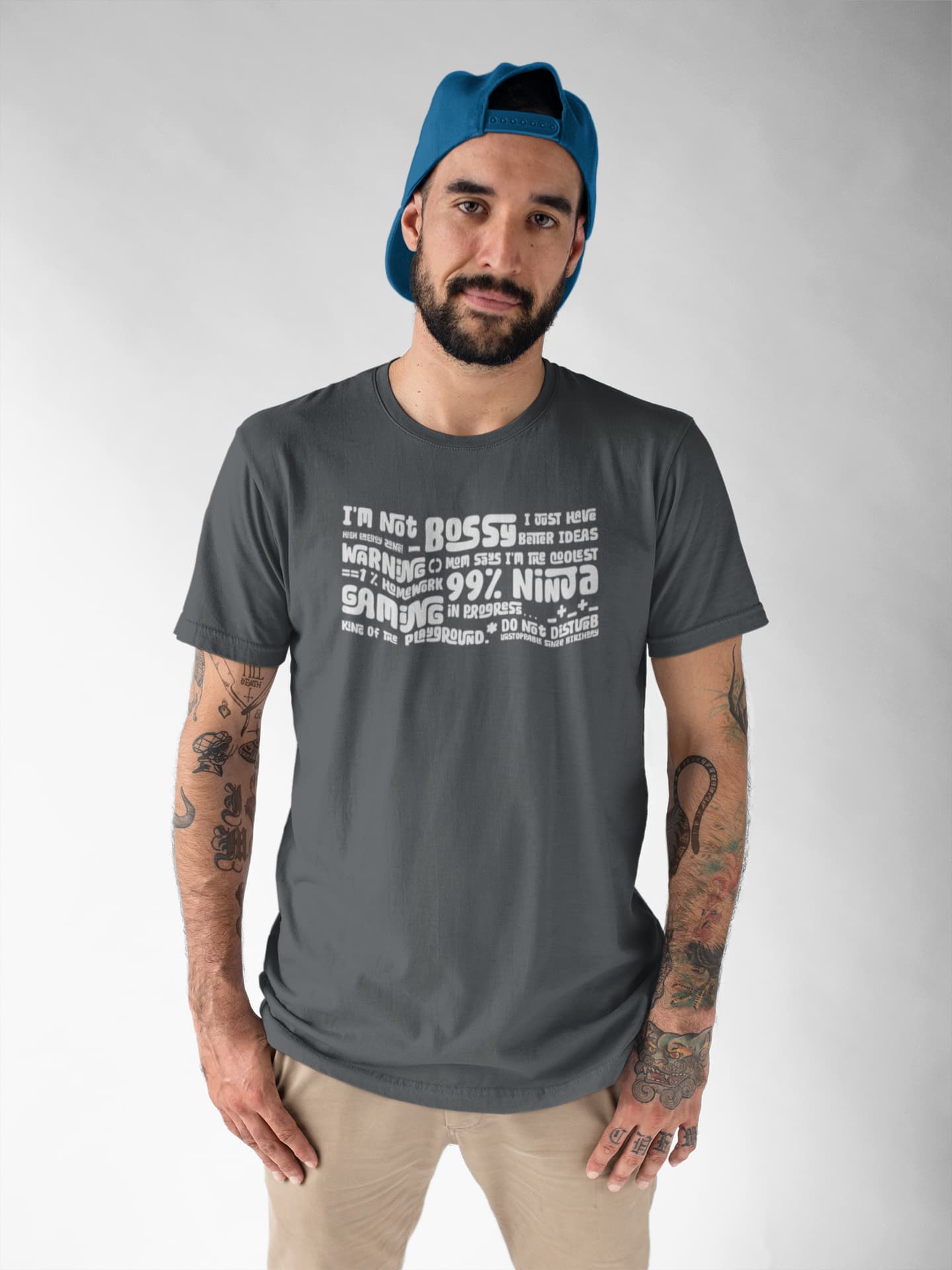Multi Quotes - Men's Round Neck Half Sleeve Classic T-Shirt