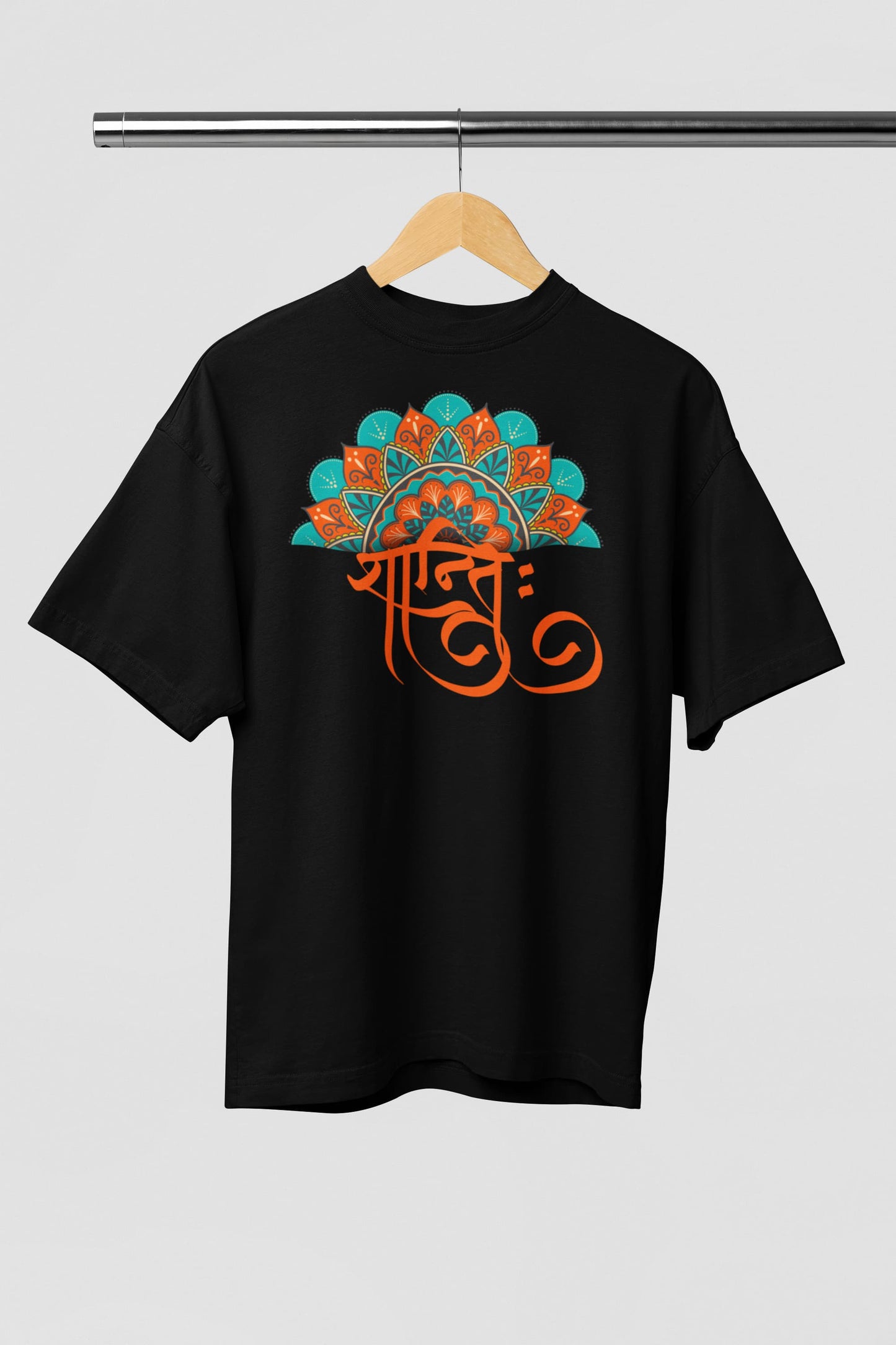 Shanti - Men's Graphics Oversized Classic T-Shirt