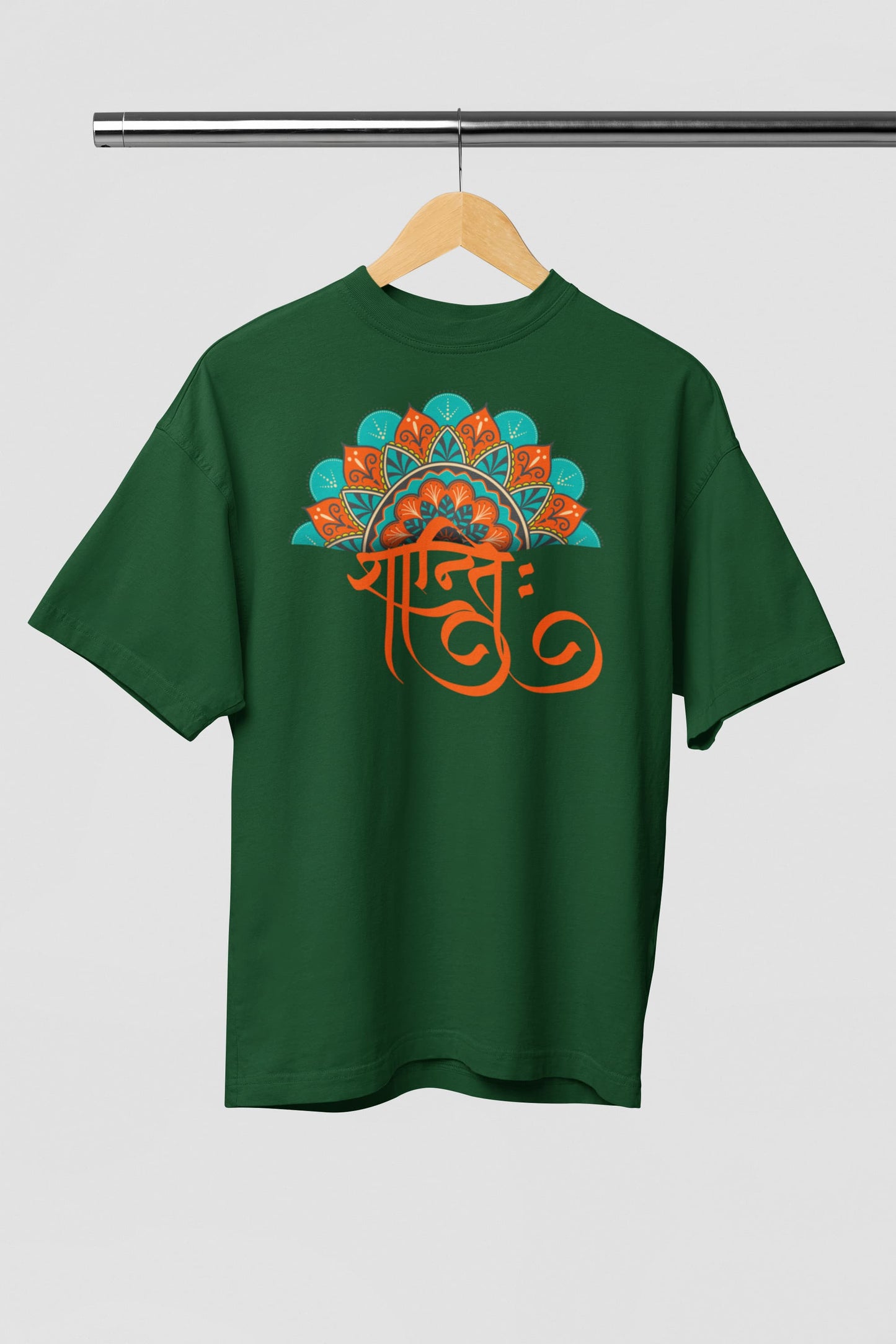 Shanti - Men's Graphics Oversized Classic T-Shirt