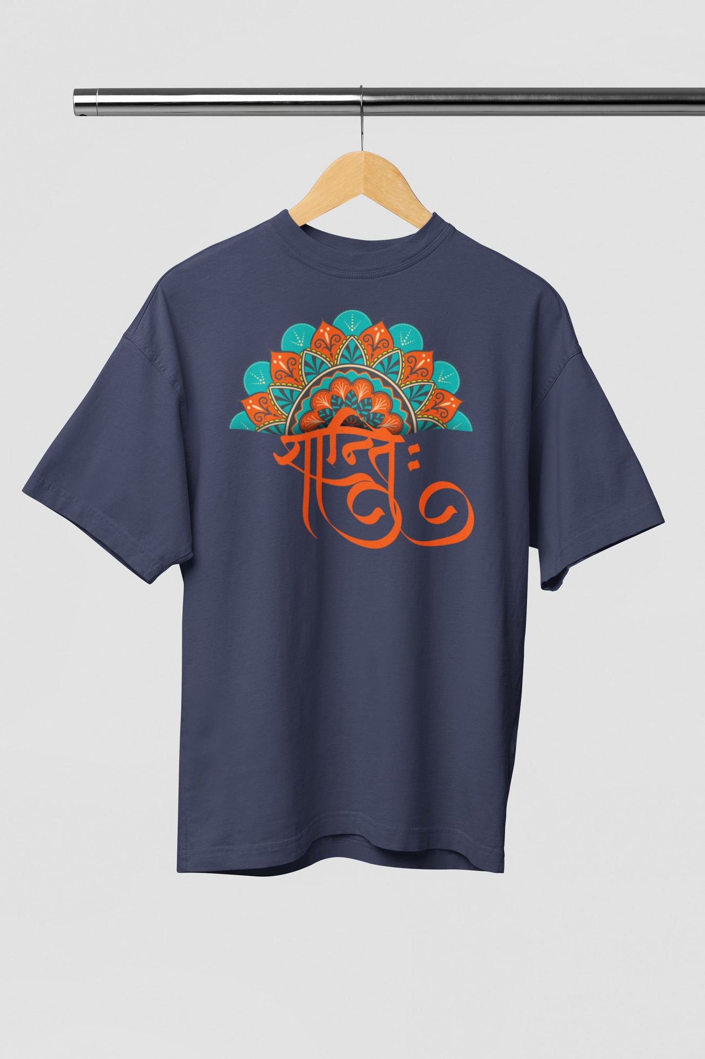 Shanti - Men's Graphics Oversized Classic T-Shirt