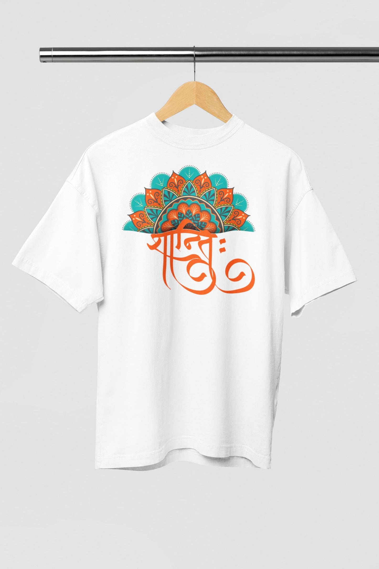 Shanti - Men's Graphics Oversized Classic T-Shirt