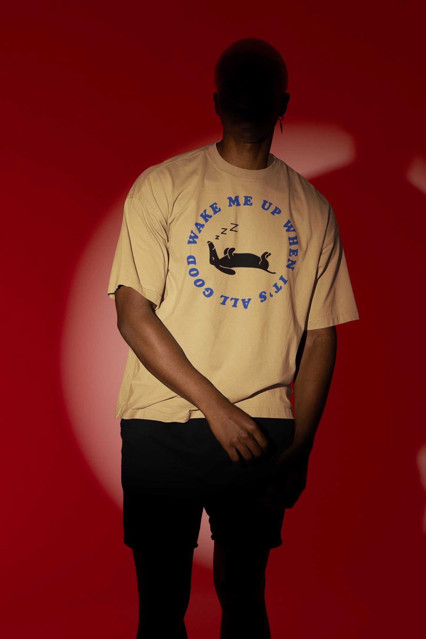 Wake Me Up - Men's Oversized Standard T-Shirt