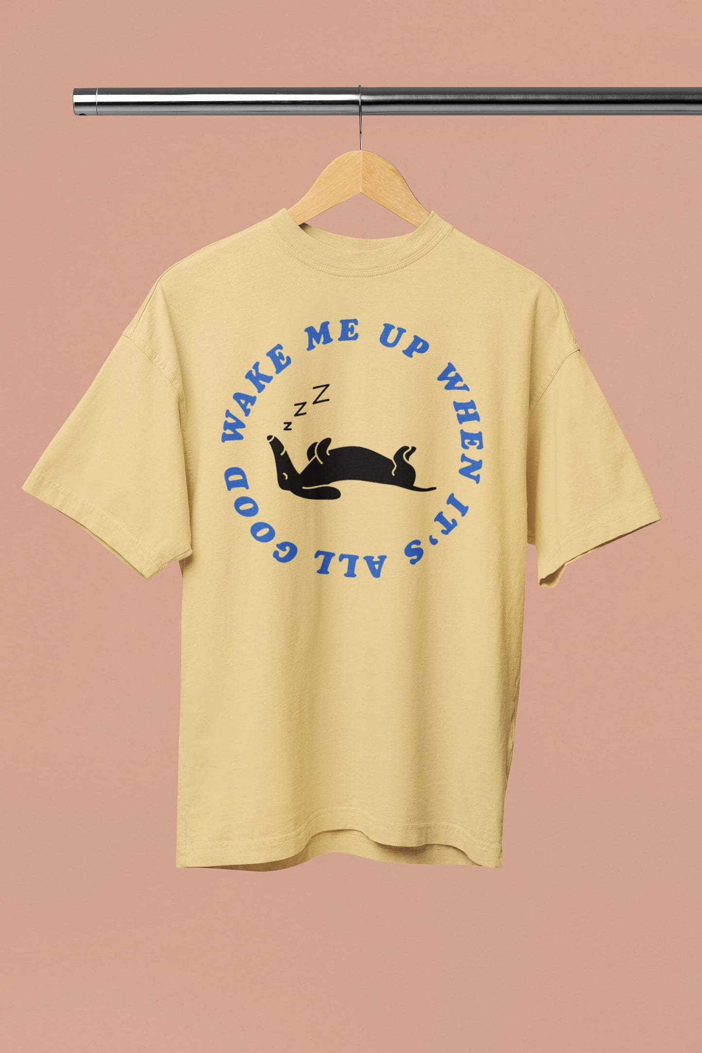 Wake Me Up - Men's Oversized Standard T-Shirt