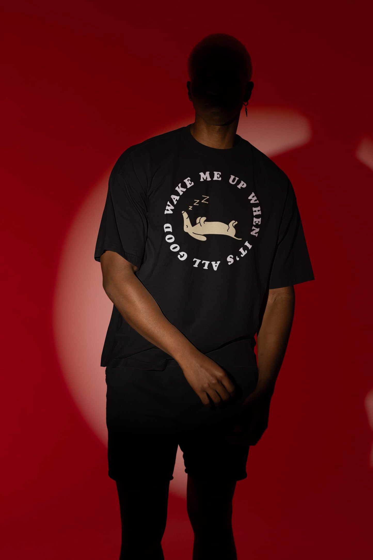 Wake Me Up - Men's Oversized Standard T-Shirt