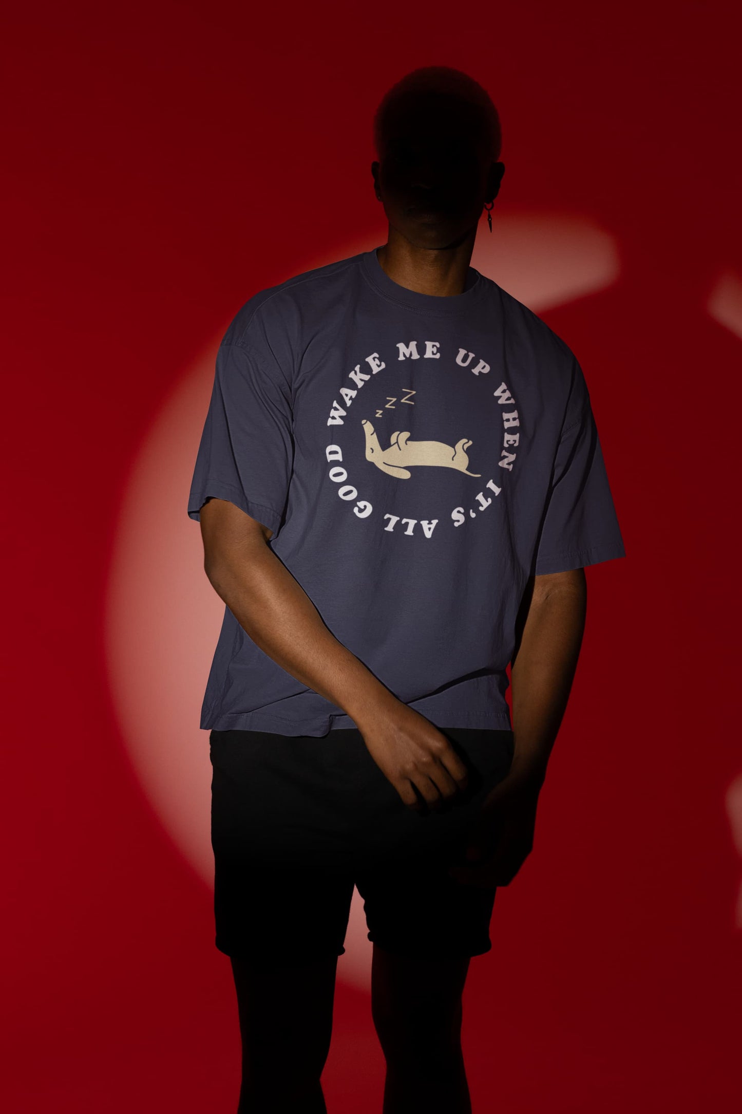 Wake Me Up - Men's Oversized Standard T-Shirt