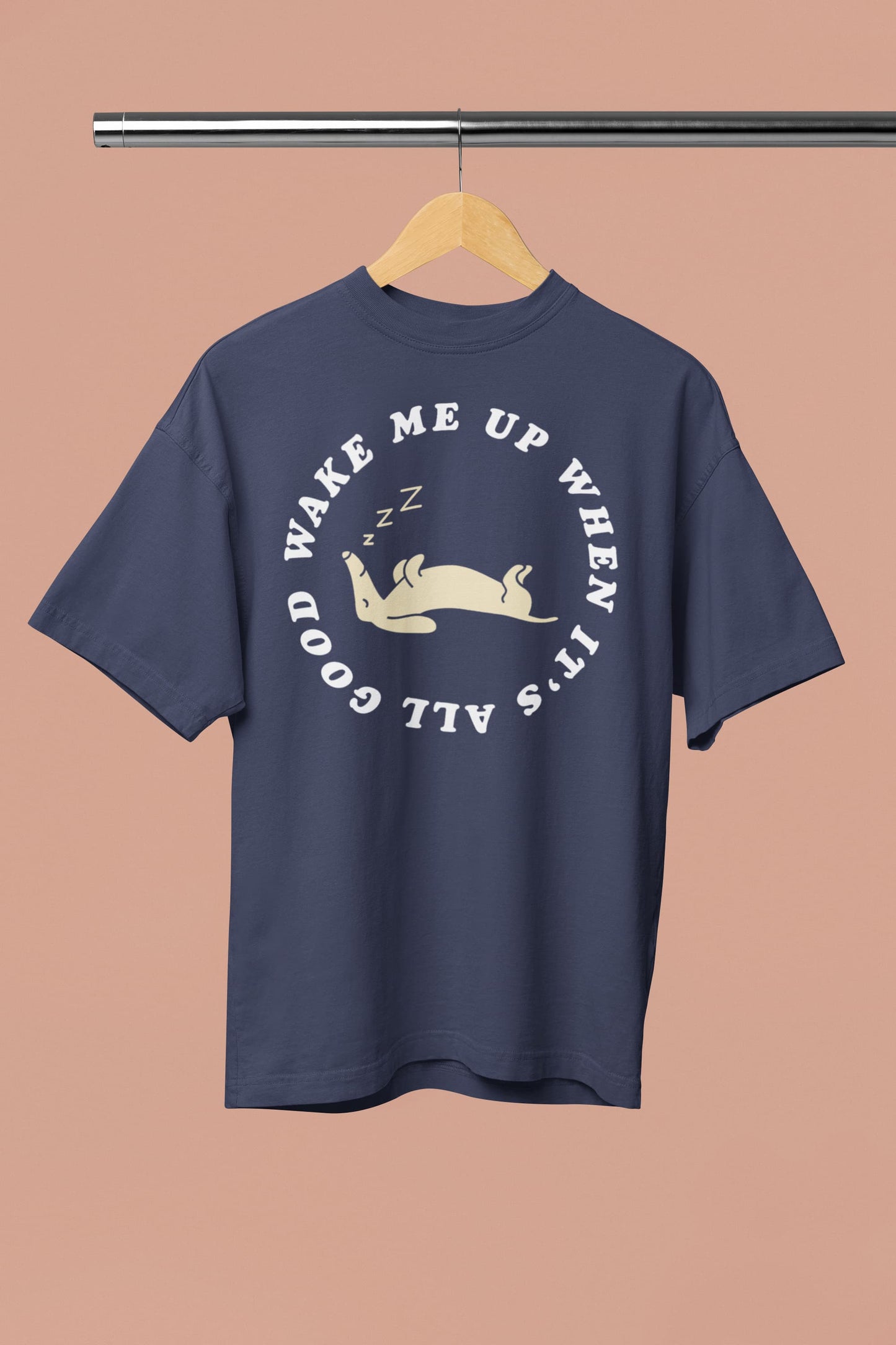 Wake Me Up - Men's Oversized Standard T-Shirt