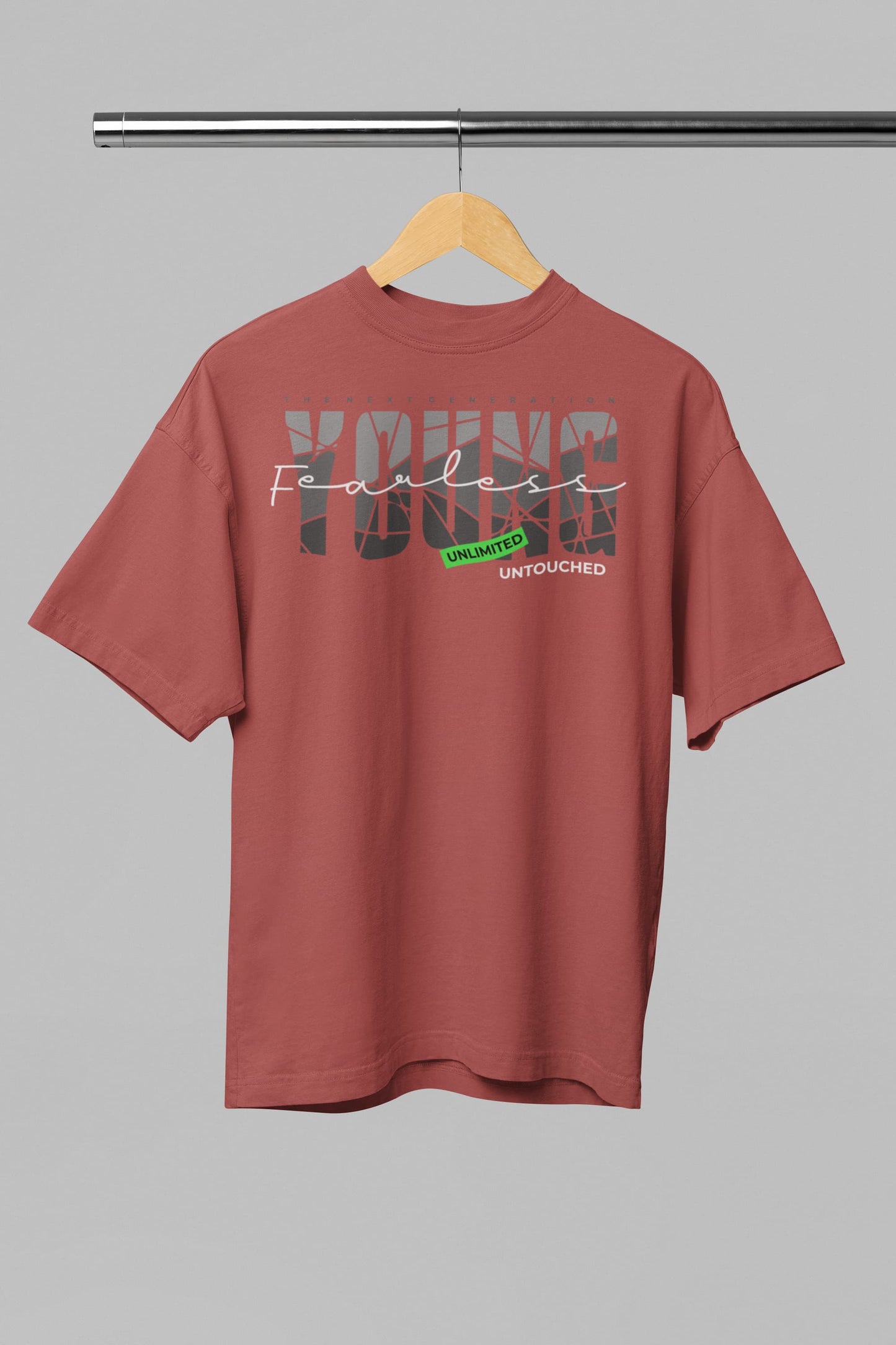 Young Fearless - Men's Graphics Oversized Classic T-Shirt