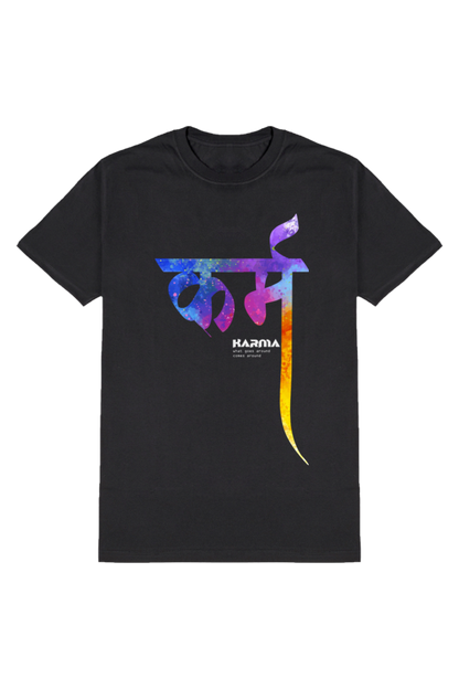 Karma - Men's Round Neck Half Sleeve Standard T-Shirt