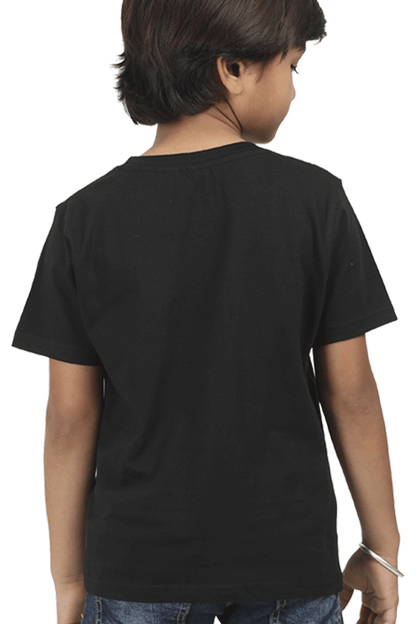 Pappa Sponsor, Aai Manager, Me Boss | Boy Round Neck Half Sleeve Classic