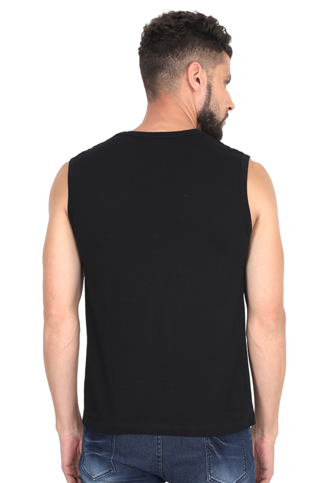 Rep1, 2, 3 - Men Round Neck Gym Vest