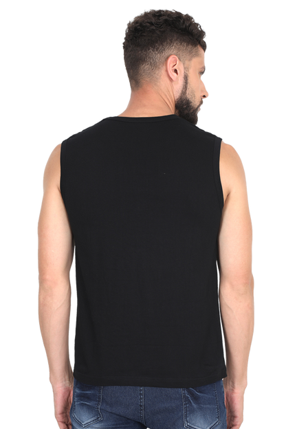 Rep1, 2, 3 - Men Round Neck Gym Vest