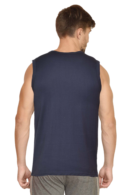 Rep1, 2, 3 - Men Round Neck Gym Vest