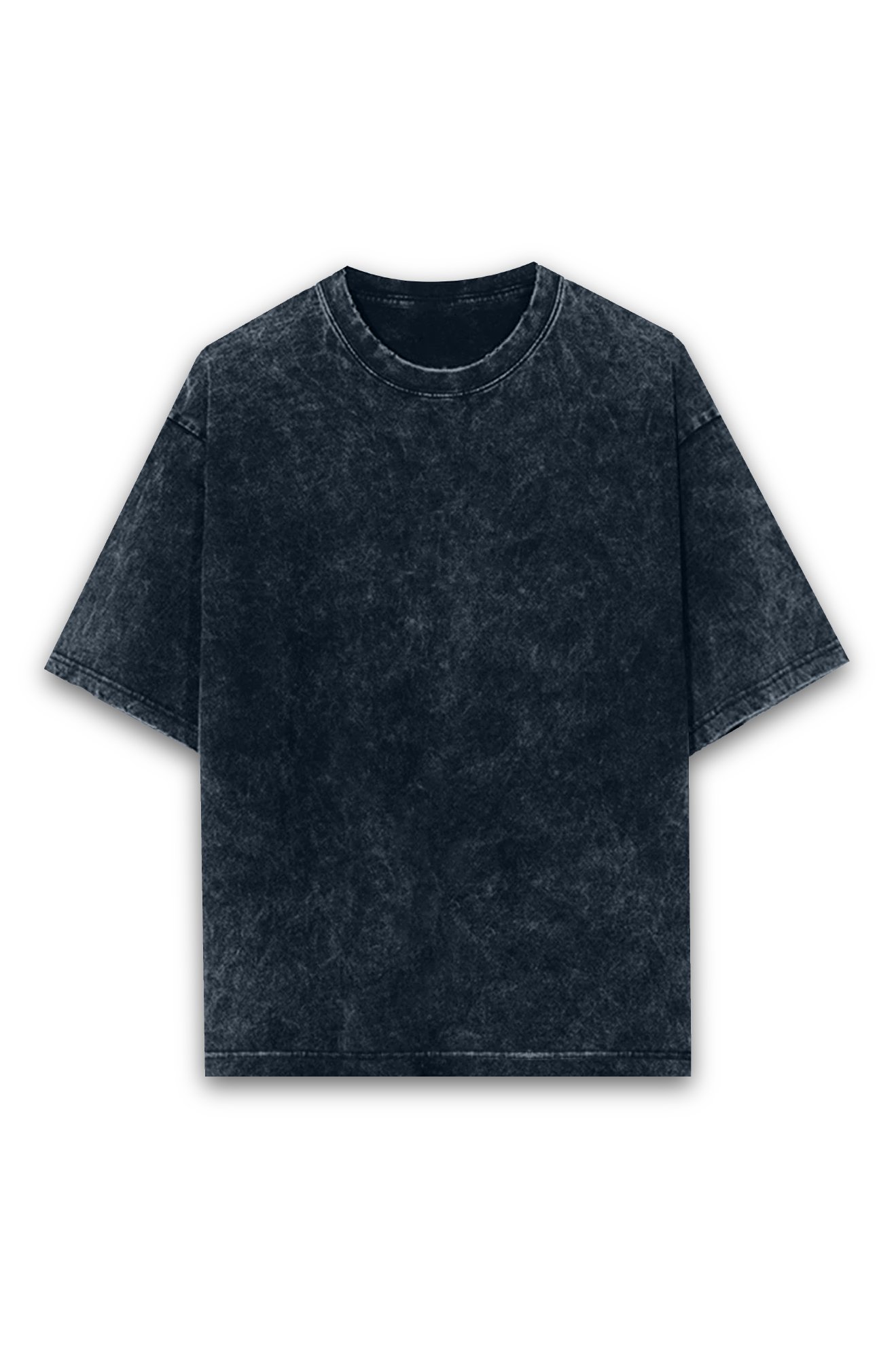 Men Acid Wash Oversized T-shirt