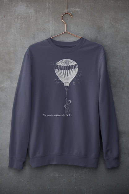 Fly Mode Activated - Men's Graphics Sweatshirt