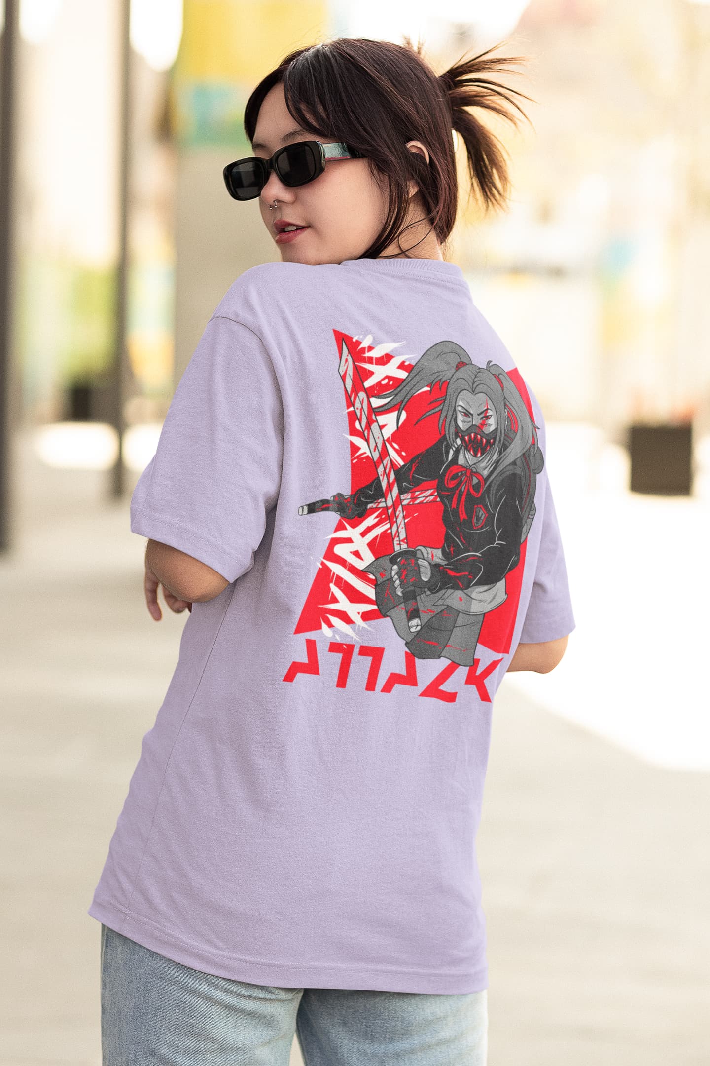 Attack Anime - Women's Oversized Classic T-Shirt