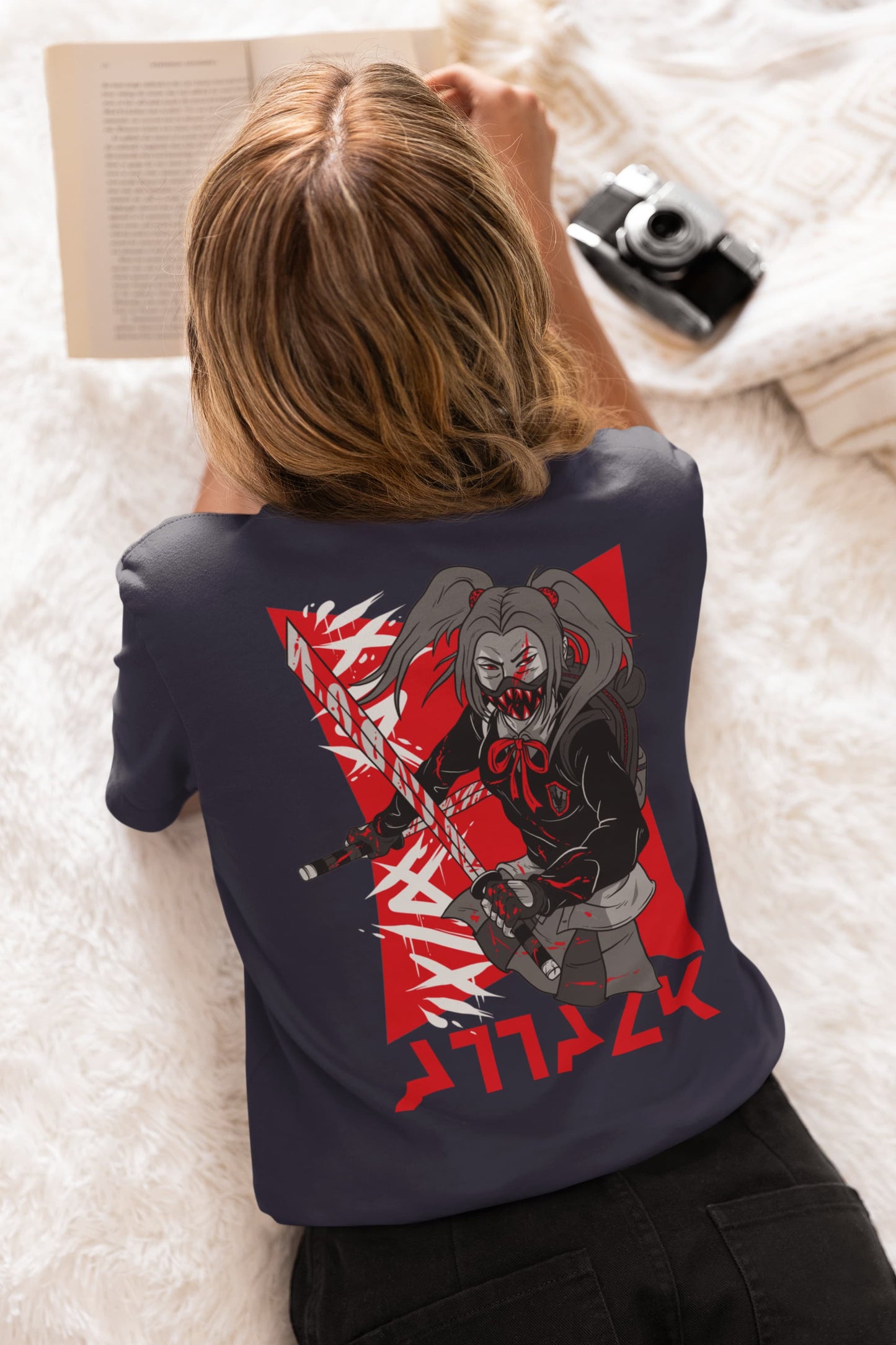 Attack Anime - Women's Oversized Classic T-Shirt