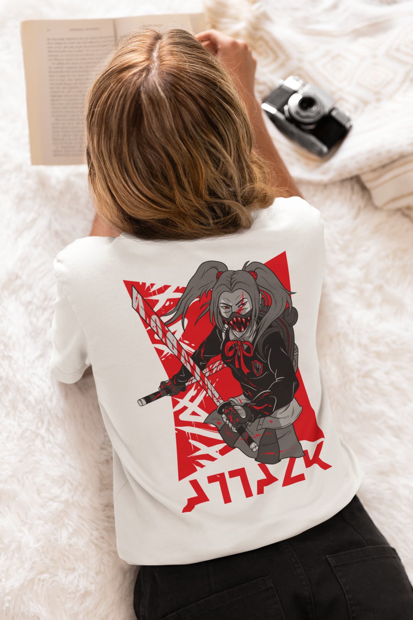 Attack Anime - Women's Oversized Classic T-Shirt