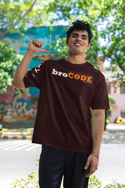 Bro Code - Men's Oversized Classic T-Shirt