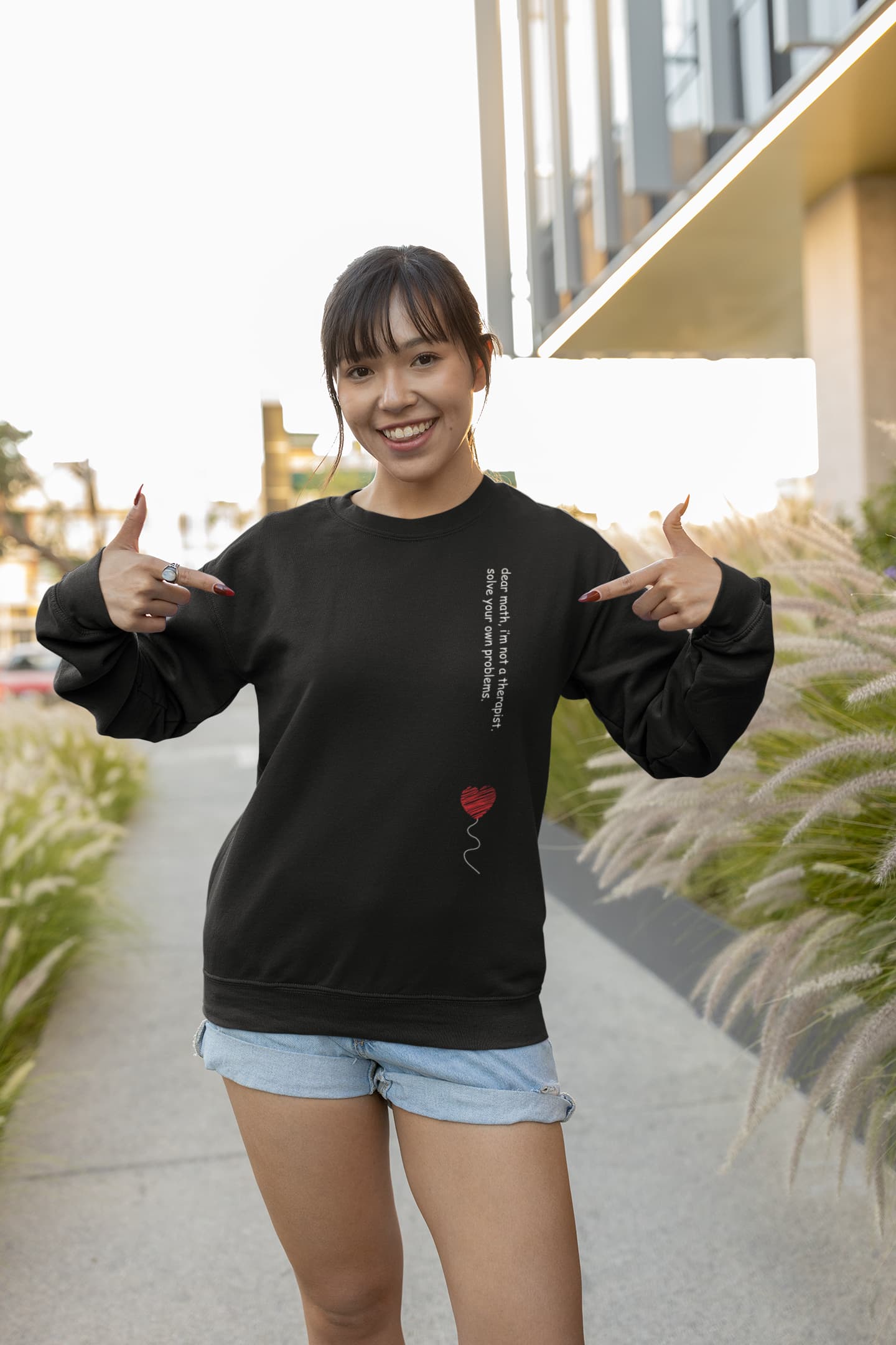 Dear Math - Women's Graphic Sweatshirt