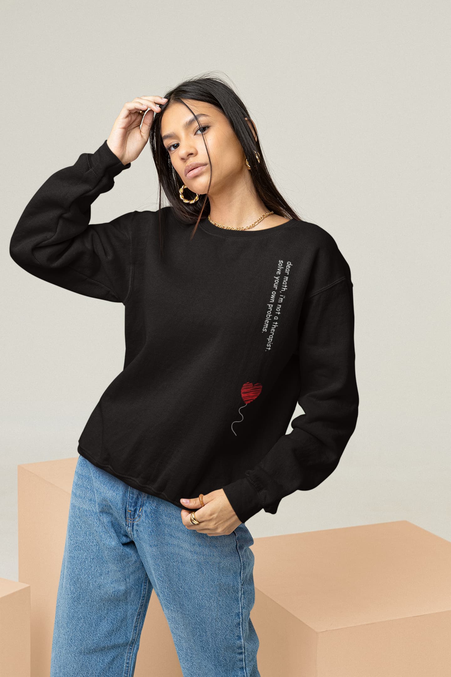 Dear Math - Women's Graphic Sweatshirt